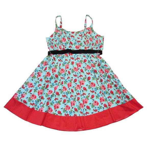 NWT Disney Parks The Dress Shop Mickey and Minnie Mouse Floral Dress 2X - Picture 6 of 9